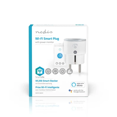 Nedis WIFIP110FWT SmartLife intelligens csatlakozó Nedis WIFIP110FWT SmartLife intelligens csatlakozó