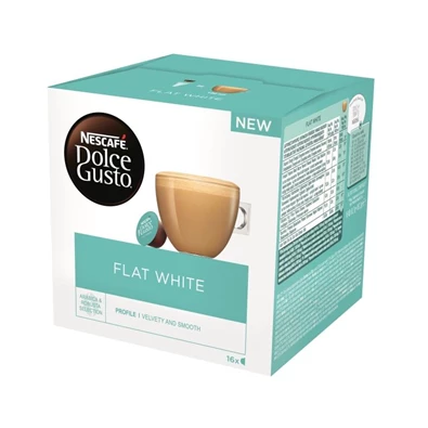 Nescafé Dolce Gusto Flat White 16 db kávékapszula Nescafé Dolce Gusto Flat White 16 db kávékapszula