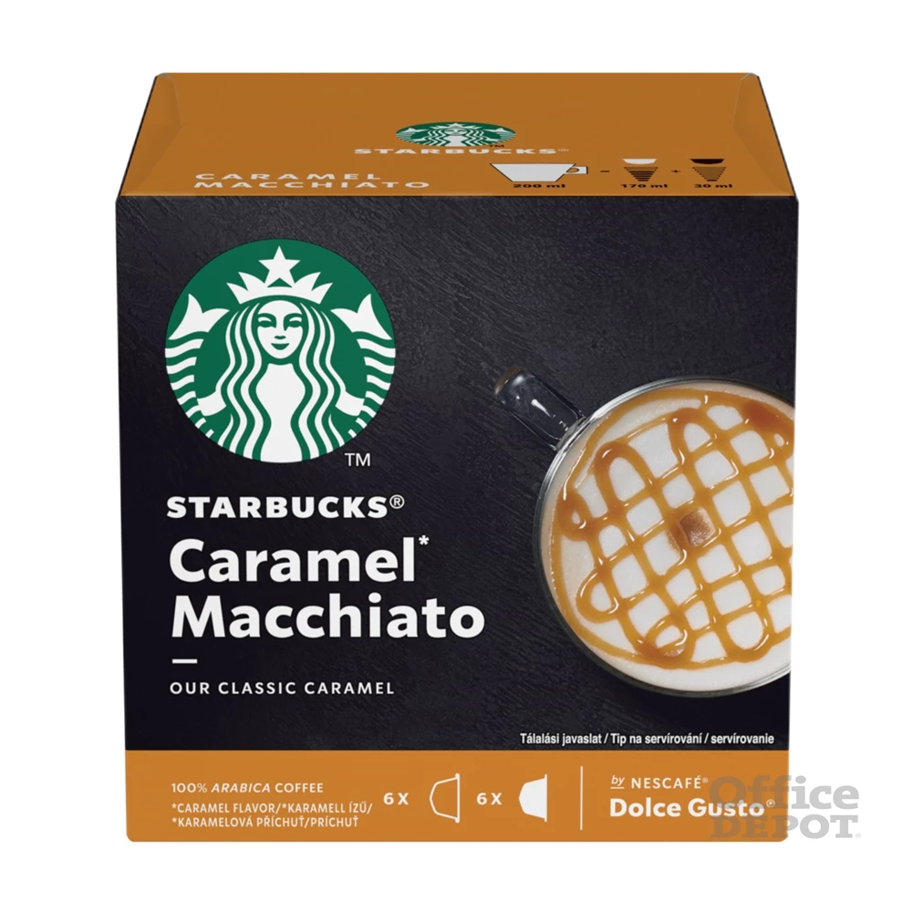 Nescafé Starbucks Dolce Gusto Caramel Macchiato 12 db kávékapszula