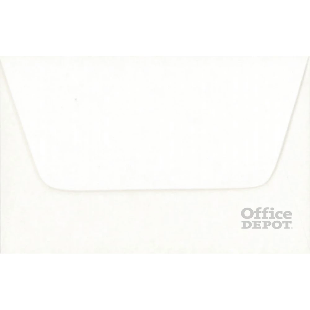 Enyvezett fehér névjegy boríték