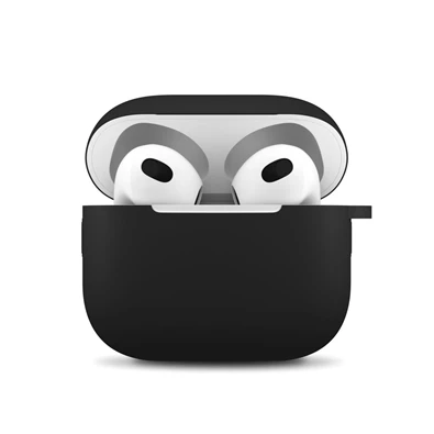 NextOne AP3-SIL-BLK AirPods 3 fekete szilikon védőtok NextOne AP3-SIL-BLK AirPods 3 fekete szilikon védőtok
