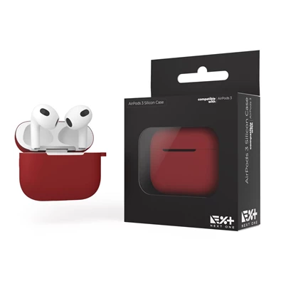 NextOne AP3-SIL-RED AirPods 3 piros szilikon védőtok NextOne AP3-SIL-RED AirPods 3 piros szilikon védőtok