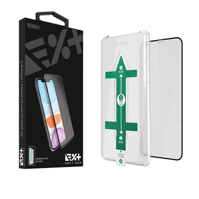 NextOne IPH-11-3D iPhone 11 3D kijelzővédő üvegfólia NextOne IPH-11-3D iPhone 11 3D kijelzővédő üvegfólia