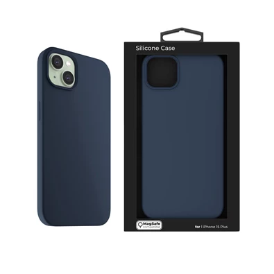 NextOne IPH-15PLUS-MAGSAFE-BLUE iPhone 15 Plus kék szilikon MagSafe hátlap NextOne IPH-15PLUS-MAGSAFE-BLUE iPhone 15 Plus kék szilikon MagSafe hátlap