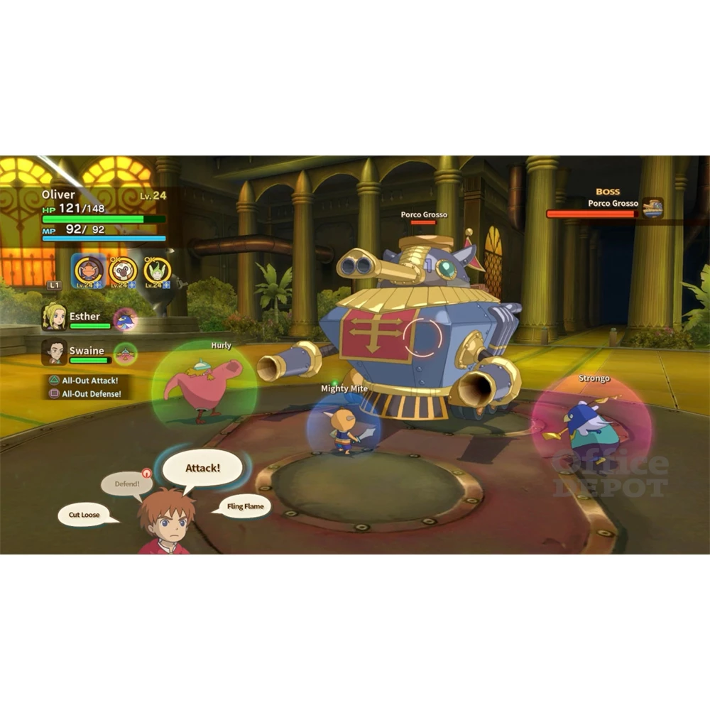 Ni No Kuni: Wrath of the White Witch Remastered PS4 játékszoftver