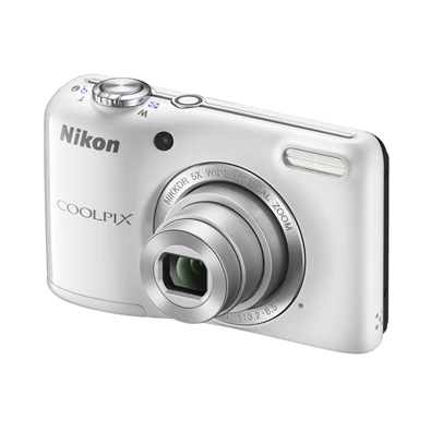 Nikon Coolpix L27 Fehér digitális fényképezőgép