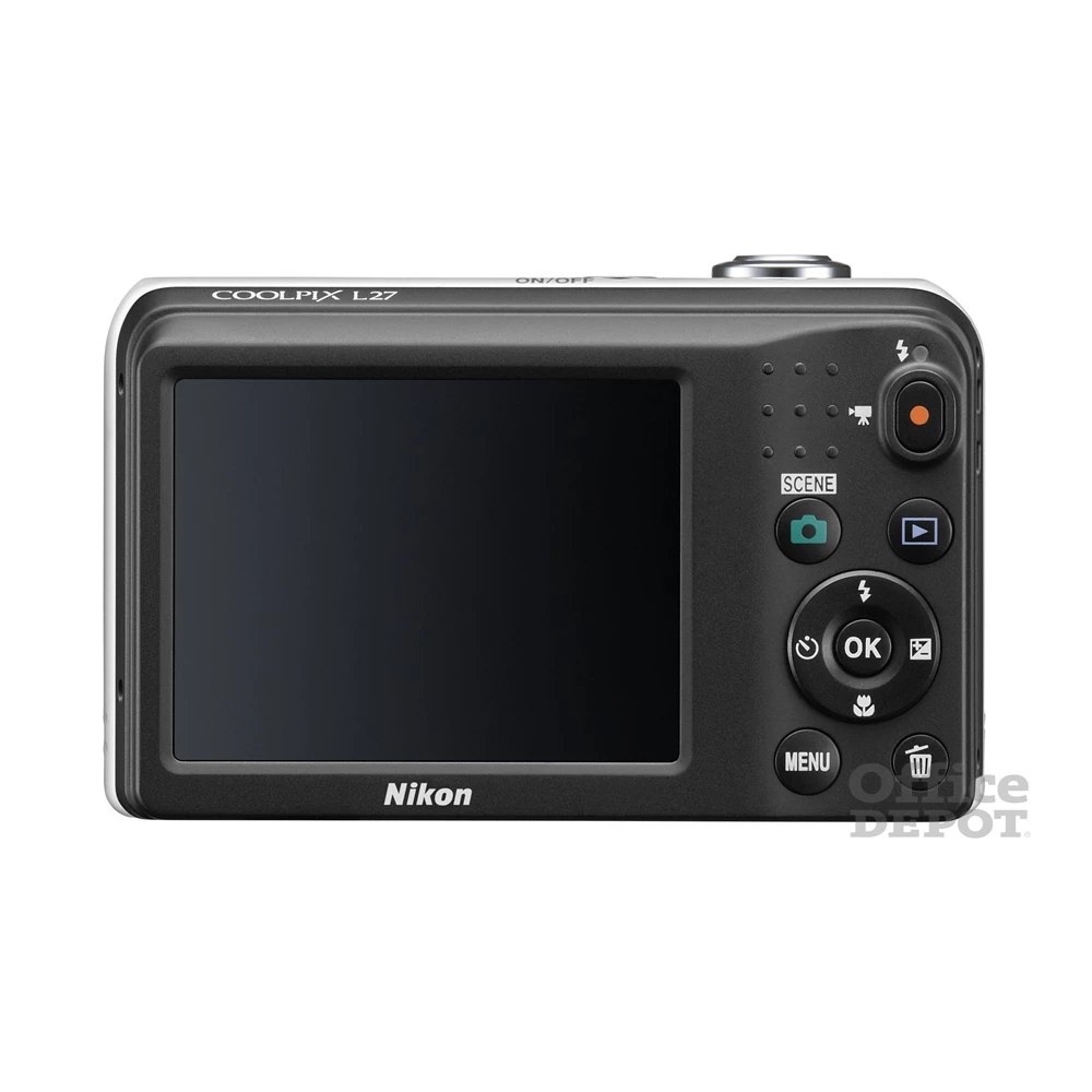 Nikon Coolpix L27 Fehér digitális fényképezőgép