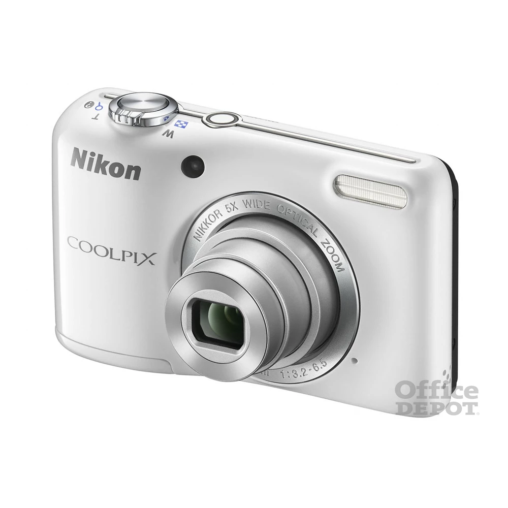 Nikon Coolpix L27 Fehér digitális fényképezőgép