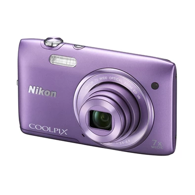 Nikon Coolpix S3500 Lila digitális fényképezőgép Nikon Coolpix S3500 Lila digitális fényképezőgép