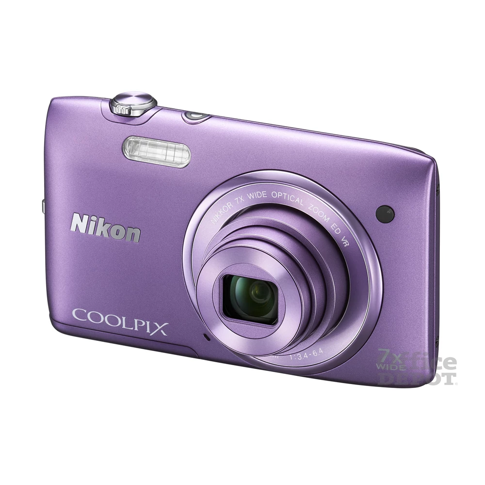 Nikon Coolpix S3500 Lila digitális fényképezőgép