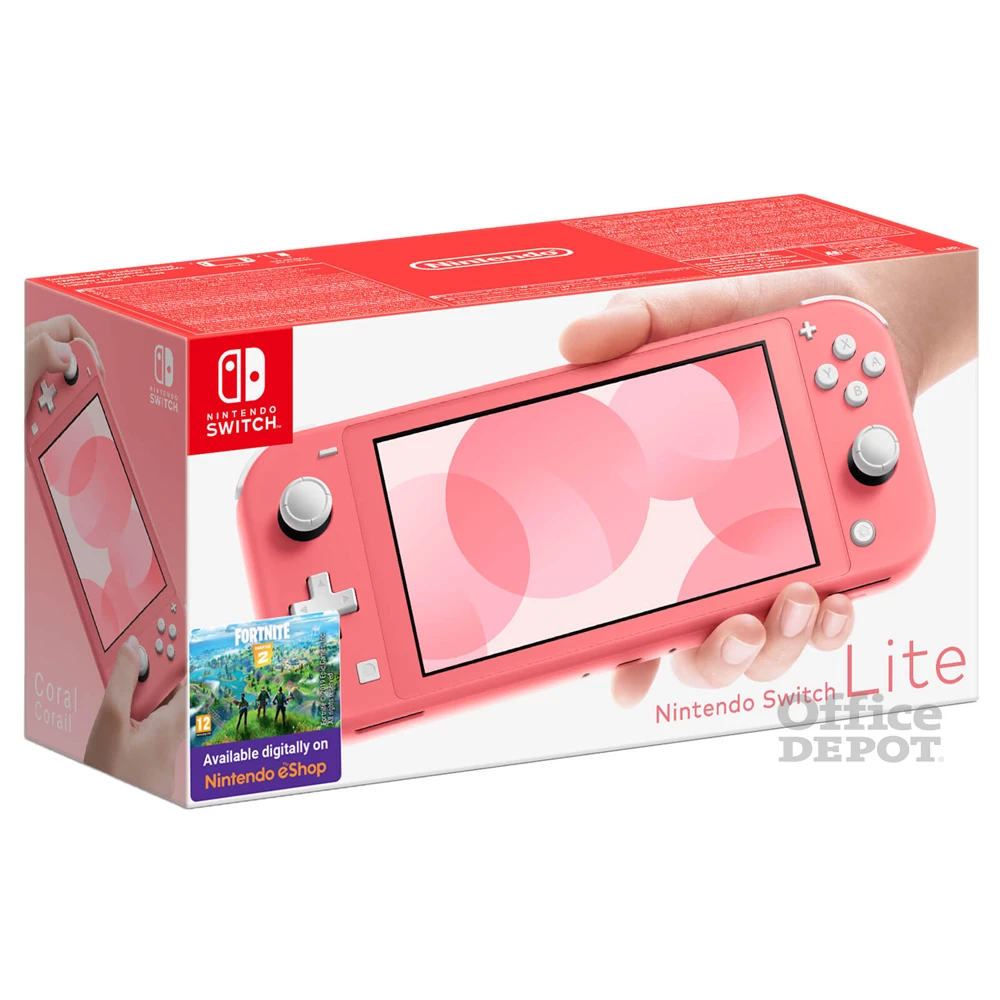 Nintendo Switch Lite coral játékkonzol