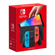 Nintendo Switch OLED Modell Neon Red & Blue Joy-Con játékkonzol Nintendo Switch OLED Modell Neon Red & Blue Joy-Con játékkonzol