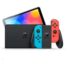 Nintendo Switch OLED Modell Neon Red & Blue Joy-Con játékkonzol Nintendo Switch OLED Modell Neon Red & Blue Joy-Con játékkonzol