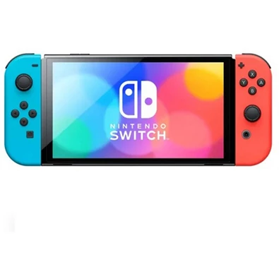 Nintendo Switch OLED Modell Neon Red & Blue Joy-Con játékkonzol Nintendo Switch OLED Modell Neon Red & Blue Joy-Con játékkonzol