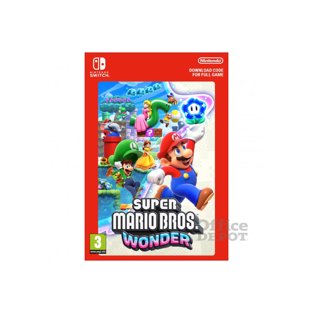 Nintendo Switch OLED játékkonzol + White Super Mario Bros. Wonder +  12hónapos Nintendo Switch Online előfizetés