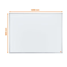 Nobo Essential 120x90cm acél mágneses fehértábla