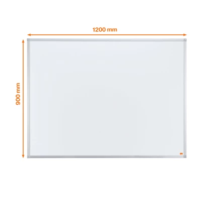 Nobo Essential 120x90cm acél mágneses fehértábla