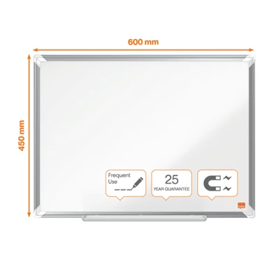 Nobo Premium Plus 60x45cm zománcozott mágneses fehértábla Nobo Premium Plus 60x45cm zománcozott mágneses fehértábla