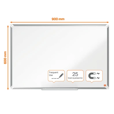 Nobo Premium Plus 90x60cm zománcozott mágneses fehértábla Nobo Premium Plus 90x60cm zománcozott mágneses fehértábla