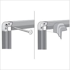 Nobo Premium Plus 90x60cm zománcozott mágneses fehértábla Nobo Premium Plus 90x60cm zománcozott mágneses fehértábla