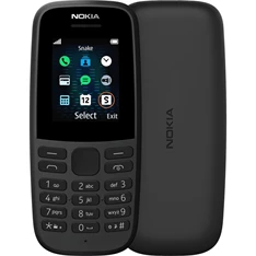 Nokia 105 (2019) 1,77" fekete mobiltelefon + Yettel kártya Nokia 105 (2019) 1,77" fekete mobiltelefon + Yettel kártya