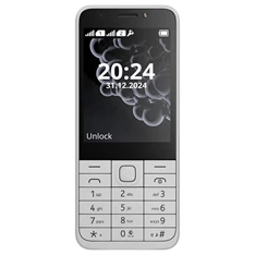 Nokia 230 (2024) 2,8" DualSIM fehér mobiltelefon Nokia 230 (2024) 2,8" DualSIM fehér mobiltelefon