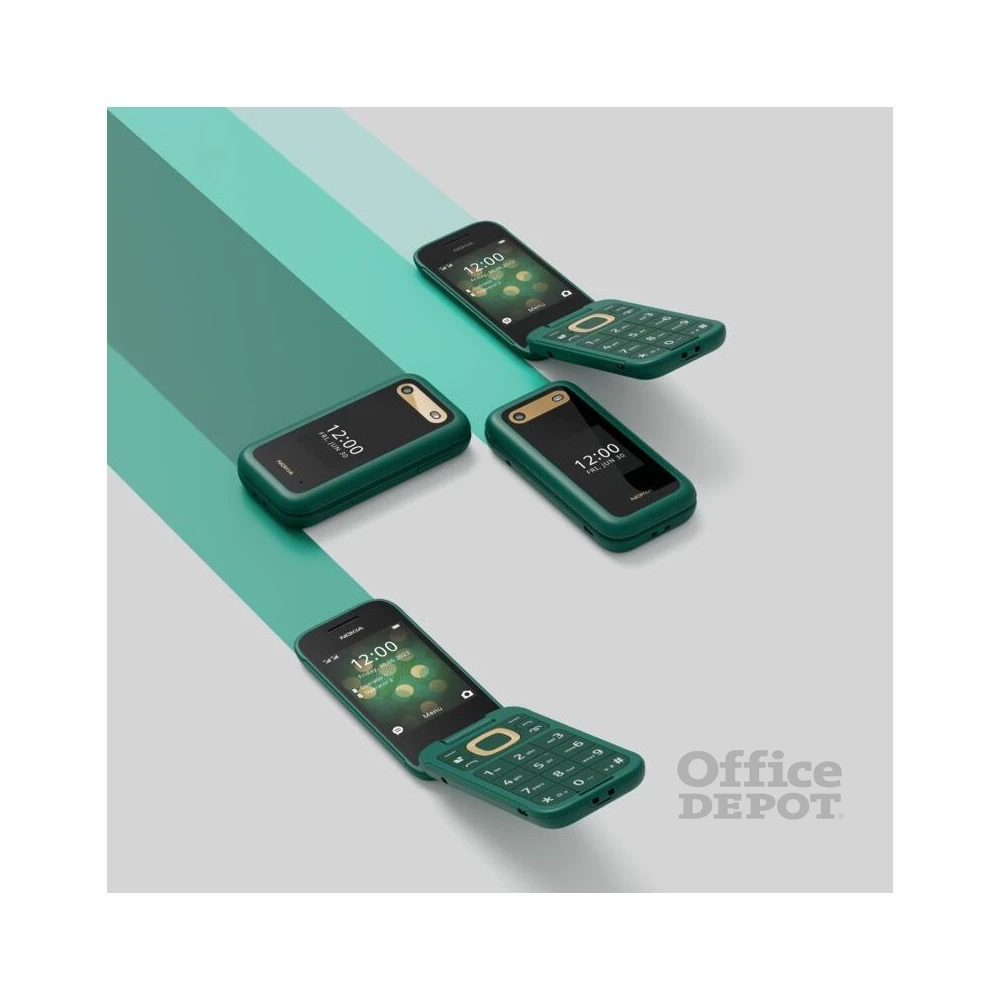 Nokia 2660 Flip 2,8" Dual SIM zöld mobiltelefon