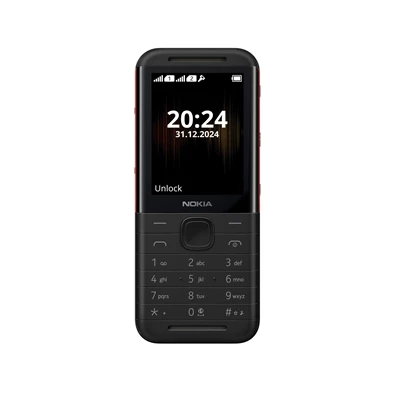 Nokia 5310 (2024) 2,8" DualSIM fekete/piros mobiltelefon Nokia 5310 (2024) 2,8" DualSIM fekete/piros mobiltelefon