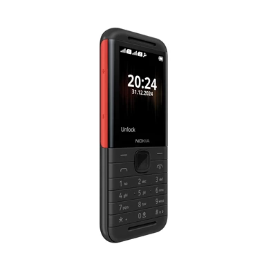 Nokia 5310 (2024) 2,8" DualSIM fekete/piros mobiltelefon Nokia 5310 (2024) 2,8" DualSIM fekete/piros mobiltelefon