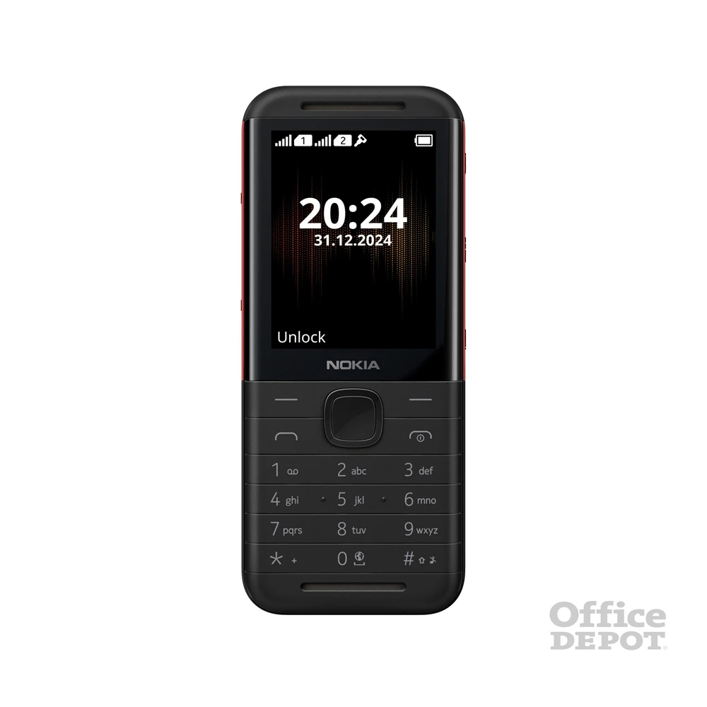 Nokia 5310 (2024) 2,8" DualSIM fekete/piros mobiltelefon