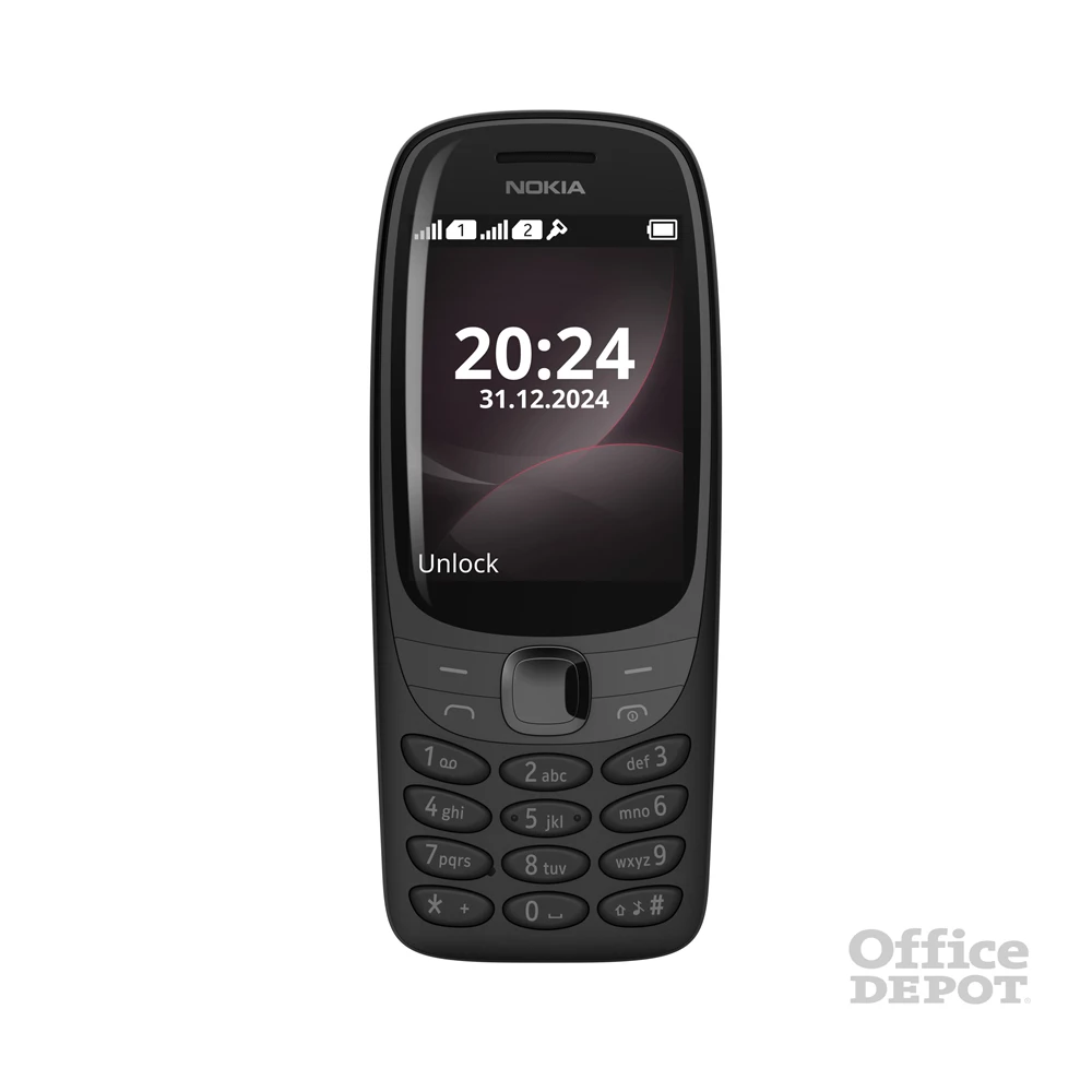 Nokia 6310 (2024) 2,8" DualSIM fekete mobiltelefon