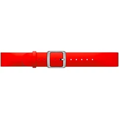 Nokia Slicone Band 36 mm acél és szilikon piros óraszíj Nokia Slicone Band 36 mm acél és szilikon piros óraszíj