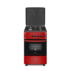 Novacook F5S40G2 R meggypiros gáztűzhely Novacook F5S40G2 R meggypiros gáztűzhely
