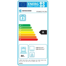 Novacook F5S40G2 W LPG fehér gáztűzhely Novacook F5S40G2 W LPG fehér gáztűzhely