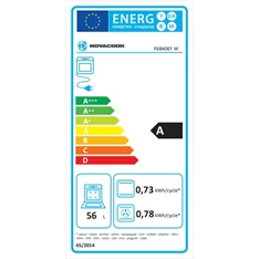 Novacook F6B40EF W kombinált tűzhely Novacook F6B40EF W kombinált tűzhely