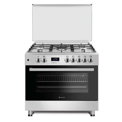 Novacook F9S50E6-HI Exclusive Line 90 inox kombinált tűzhely Novacook F9S50E6-HI Exclusive Line 90 inox kombinált tűzhely