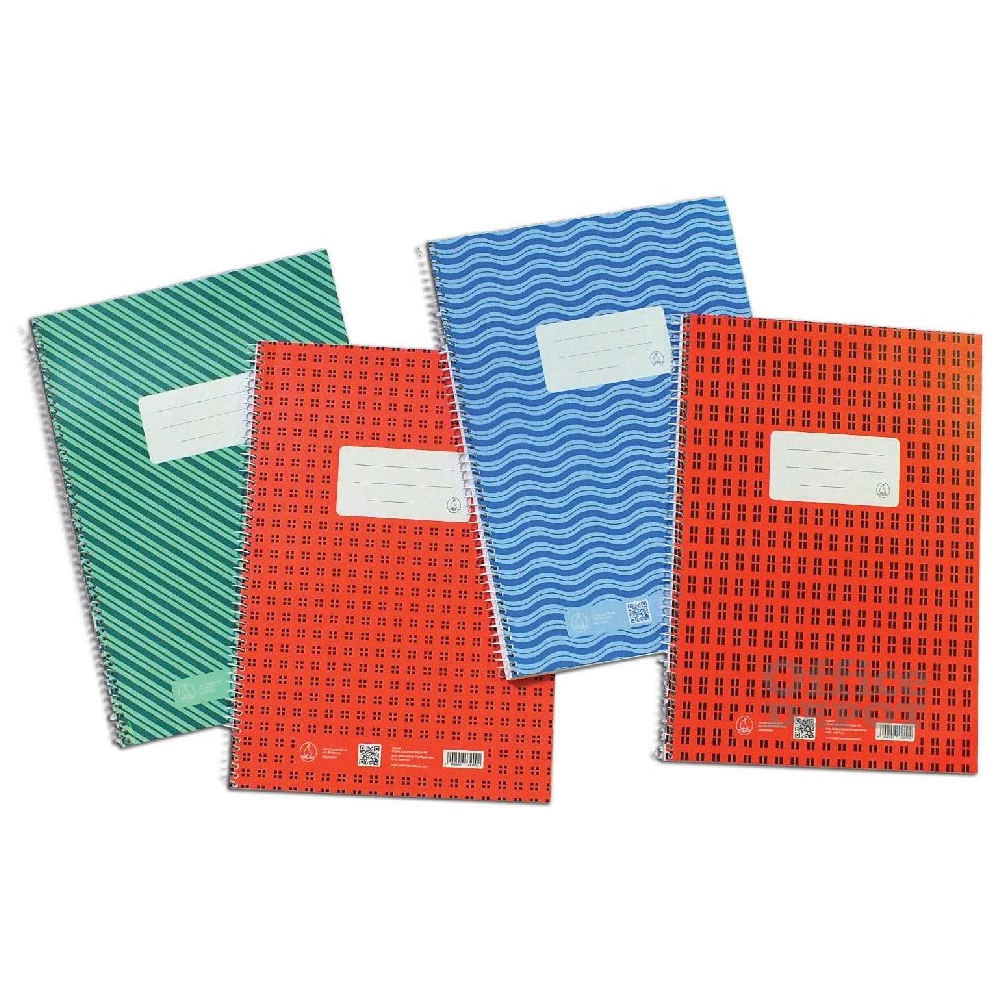 Novum A4 80 lapos kockás spirálfüzet