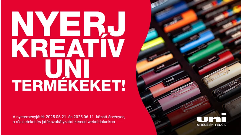 Nyerj kreatív UNI termékeket!