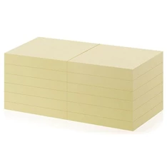 Office Depot 76x76mm újrahasznosított sárga jegyzettömb Office Depot 76x76mm újrahasznosított sárga jegyzettömb