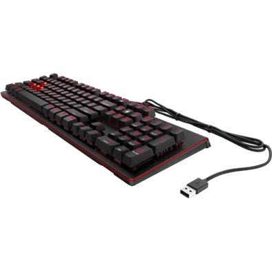 OMEN by HP Encoder Cherry MX Red fekete gamer billentyűzet OMEN by HP Encoder Cherry MX Red fekete gamer billentyűzet