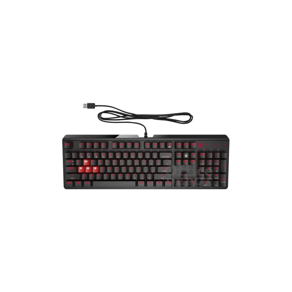 OMEN by HP Encoder Cherry MX Red fekete gamer billentyűzet