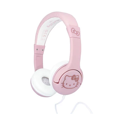 OTL HK1184 Hello Kitty Rose Gold vezetékes gyerek fejhallgató OTL HK1184 Hello Kitty Rose Gold vezetékes gyerek fejhallgató