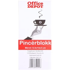 Office Depot 6,5 x 14 x 3 cm pincérblokk Office Depot 6,5 x 14 x 3 cm pincérblokk