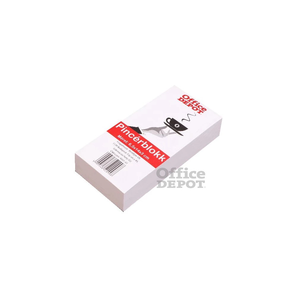 Office Depot 6,5 x 14 x 3 cm pincérblokk