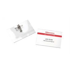 Office Depot 90x60mm fekvő kombinált 25db névkitűző Office Depot 90x60mm fekvő kombinált 25db névkitűző