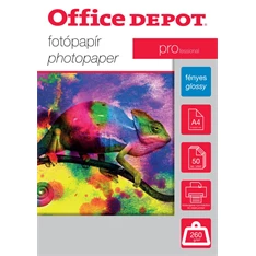 Office Depot Pro A4 260g fényes 50db fotópapír Office Depot Pro A4 260g fényes 50db fotópapír