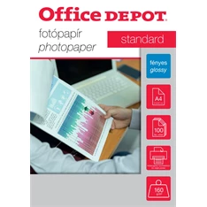 Office Depot Standard A4 160g fényes 100db fotópapír Office Depot Standard A4 160g fényes 100db fotópapír