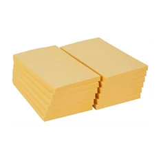Office Depot extra 76x127 mm öntapadós 12 db sárga jegyzettömb