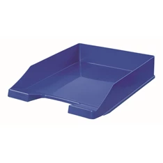 Office Depot kék irattálca