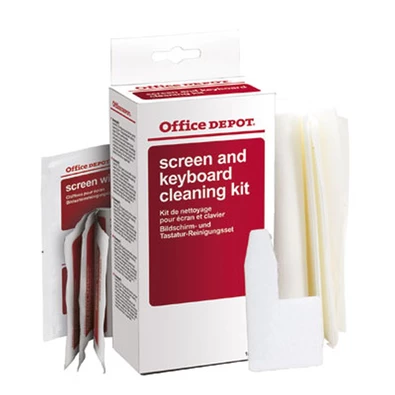 Office Depot monitor és billentyűzet tisztító szett